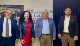 AK Partili Narlı ve Çömlekçi’den Egeli Gazete ’ye ziyaret