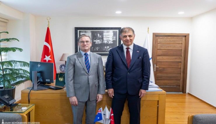Avustralya Başkonsolosu’ndan Başkan Tugay’a ziyaret
