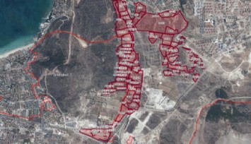 Çeşme’deki o planların parselasyonu ilk olarak 17 ay önce yapılmış