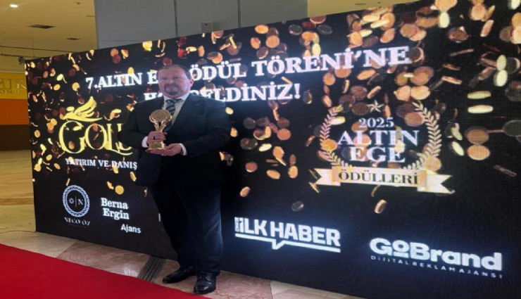 ÇEŞTOB Başkanı Orhan Belge’ye Turizmde Ömür Boyu Başarı Ödülü