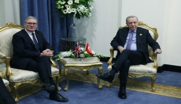 Cumhurbaşkanı Erdoğan'dan Fransa, İngiltere, İtalya ve Katar liderleriyle toplantı