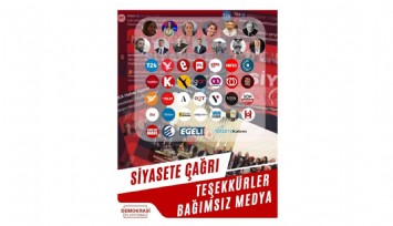 Demokrasi Platformu’ndan bağımsız medya paylaşımı: Egeli Gazete de yer aldı