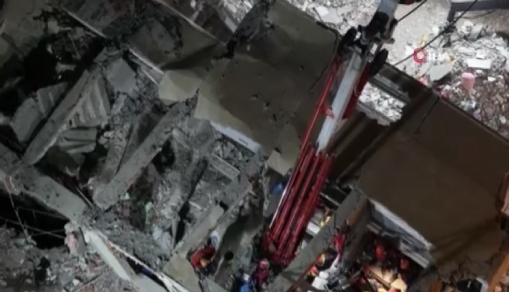 Gebze’de çöken binada anne ve babanın da cansız bedenine ulaşıldı: 5 kişiden 1’i sağ kurtarıldı