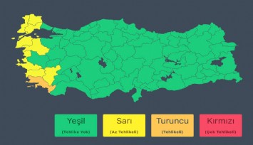 İçişleri Bakanlığı uyardı: 'Şiddetli sağanağa karşı tedbirli olun'