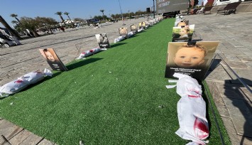 İzmir'de 'Vicdan Sergisi' ile Gazze'nin acısına dikkat çekildi