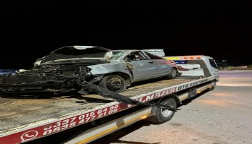 Kınık'ta feci kaza: 1 ölü, 1 yaralı