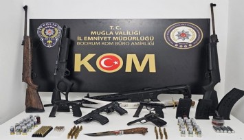 Muğla’nın 7 ilçesinde silah operasyonu: 4 tutuklama