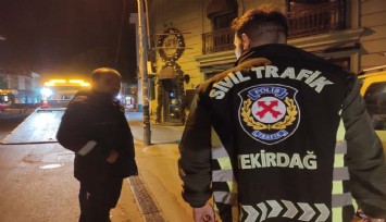 Tekirdağ'da sivil polisi vale sanan alkollü sürücü aracını teslim etmek istedi