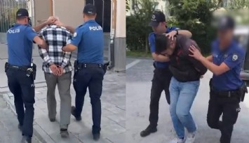 Trafikteki tartışmada kız arkadaşını darbeden sürücüyü takip edip dövdü