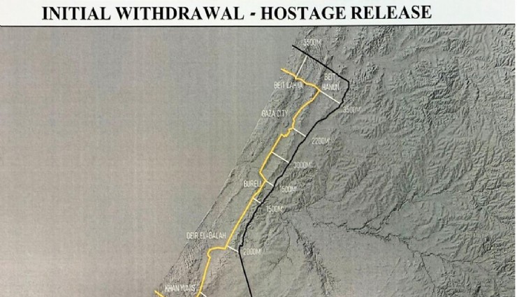 Trump: 'İsrail, Gazze’deki ilk geri çekilme hattını kabul etti'