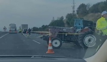 Akhisar'da zincirleme kaza: 1 ölü, 8 yaralı