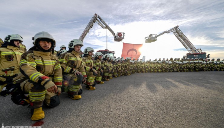Başkan Tugay: İtfaiyecilik cesaret, sabır, fedakrlık ve umut mesleğidir