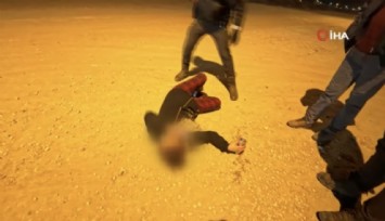 Bekçiler, 'Eve bırakalım' dedi, alkollü kadın 'Ölümü bulursunuz' cevabını verdi