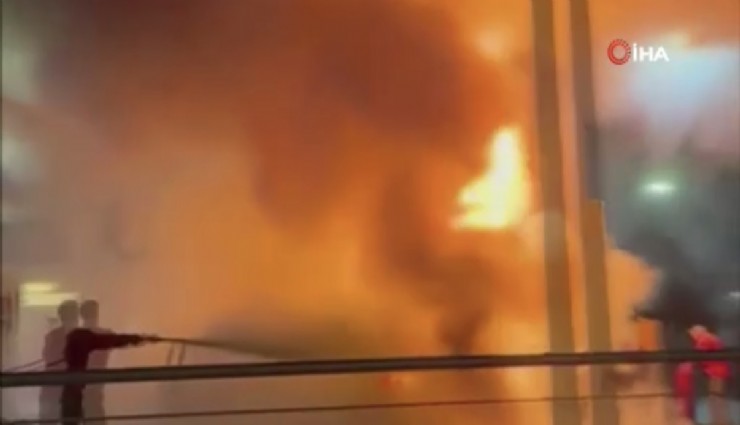 Çekmeköy’de araç benzinliğe daldı, facianın eşiğinden dönüldü