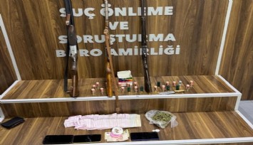 Hayvan damına uyuşturucu baskını: 2'si satıcı 3 şüpheli yakalandı