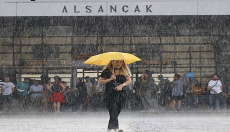 İzmir’de yaşayanlar şemsiyeleri hazırlasın yağışlı hafta kapıda: Sağanak ve gök gürültüsü geliyor