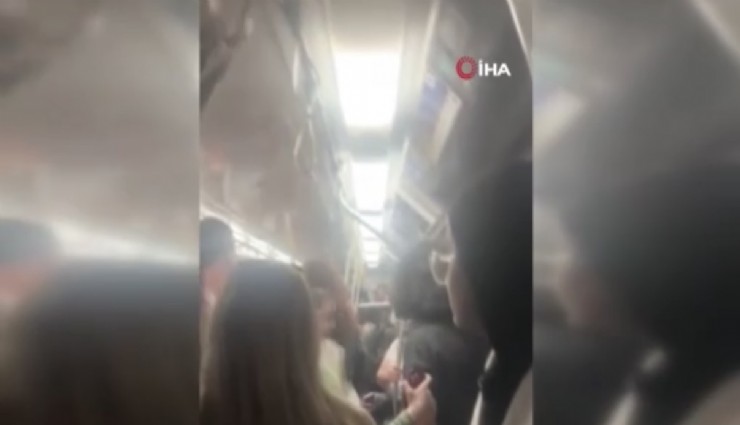 İzmir Metrosu’nda küfürlü saldırgan paniği