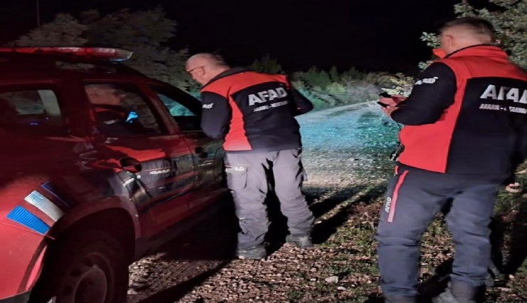 Mantar için girdiği ormanda kaybolan vatandaş AFAD tarafından bulundu