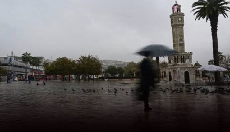 Şemsiyeleri hazırlayın: İzmir’e sağanak uyarısı