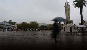 Şemsiyeleri hazırlayın: İzmir’e sağanak uyarısı
