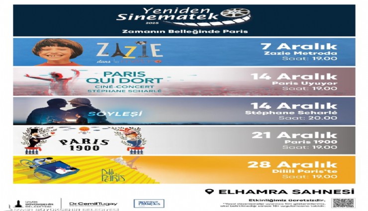 Yeniden Sinematek’ten Zamanın Belleğinde Paris seçkisi