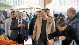 Başkan Eşki’den İnönü Mahallesi Pazaryeri’nde denetim ve esnaf buluşması