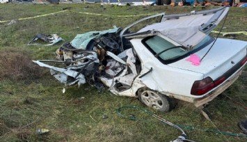 İzmir’de feci kaza: 1 ölü, 1 yaralı