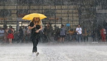 İzmir'e gök gürültülü sağanak yağış geliyor: O günlere dikkat