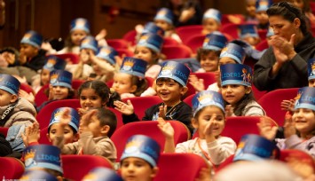 İZSU, yeni yıla miniklerle Merhaba dedi