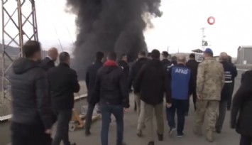 Kırıkkale OSB'de kimya fabrikasında korkutan yangın