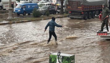 Sağanak yağış Muğla’yı vurdu