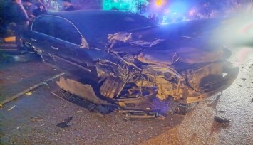 Süratli otomobilin çarptığı elektrikli bisiklet sürücüsü kadın hayatını kaybetti