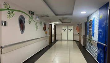 Türkiye’de bir ilk: Palyatif bakım koridorları sanatla iyileştiriyor