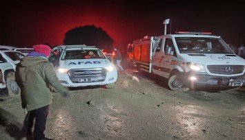 Uçağın düştüğü gören vatandaşlar, o anları anlattı