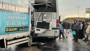 Afyonkarahisar’da otobüs kazası: 1 Ağır 3 yaralı