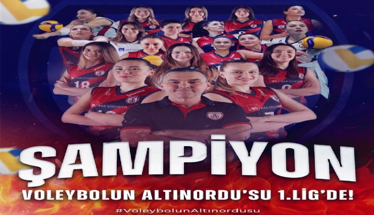 Altınordu Voleybol, 1. Lig’de