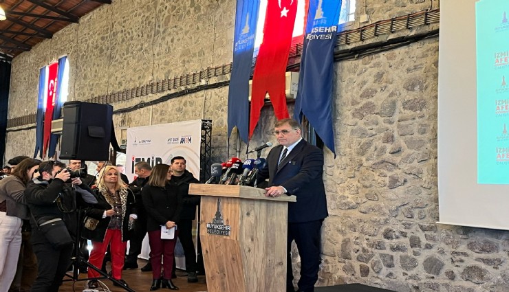 Başkan Tugay Afet Çalıştayı'nda konuştu: 'İzmir'in deprem master planını güncelleyeceğiz'