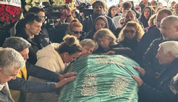 Denizli'deki servis kazasında hayatını kaybeden Nisa, İzmir'de gözyaşlarıyla son yolculuğuna uğurlandı