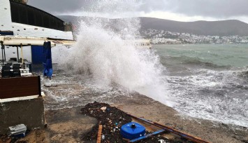 Meteoroloji uyardı: Bodrum-Anamur arasında denizlerde fırtına uyarısı