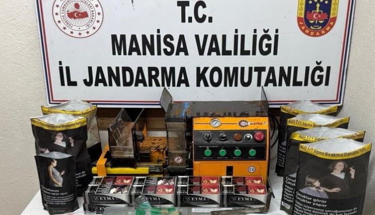 Akhisar'da kaçak tütün operasyonu