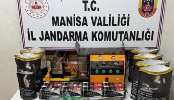 Akhisar'da kaçak tütün operasyonu