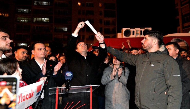 Başkan Eşki’den İmamoğlu protestosu: Üniversite diplomasını yaktı