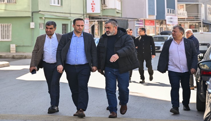 Başkan Eşki Doğanlar’da:   Sorunları yerinde görüyor, çözüm için harekete geçiyoruz