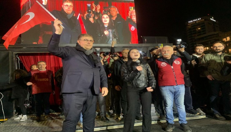 Başkan Tugay Gündoğdu Meydanı’nda açıkladı: İmamoğlu’nun tutuklama kararına imza atmamak için rapor alan hakimler var