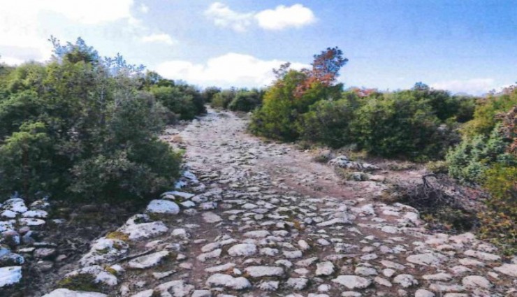 Bergama’daki antik yol birinci derece arkeolojik sit ilan edildi