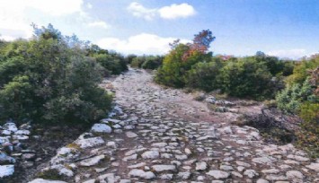 Bergama’daki antik yol birinci derece arkeolojik sit ilan edildi