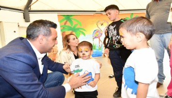 Çiğli’de Miniklere Bayram Sürprizi