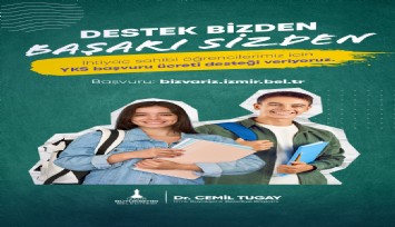 İzmir Büyükşehir Belediyesi öğrencilerine sahip çıkıyor: YKS ücretine destek