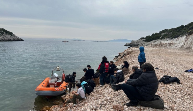 İzmir’de 24 göçmen ve 1 göçmen kaçakçısı yakalandı