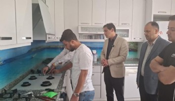 Manisa Selendi'de doğalgaz sevinci